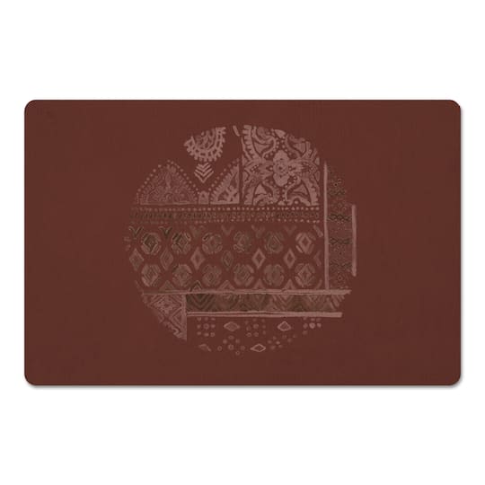 Circle Fall Pattern Floor Mat